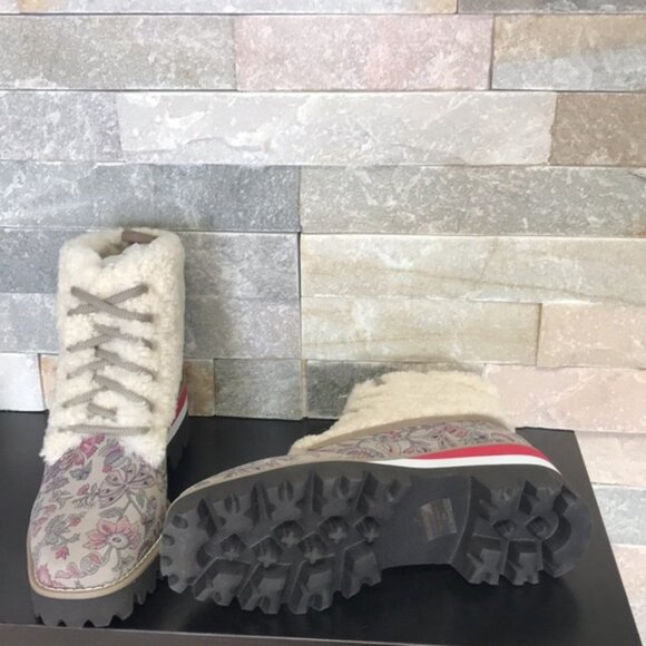 Cecelia New York Harlan Boot With Faux Shearling Trim - Picture 9 of 9